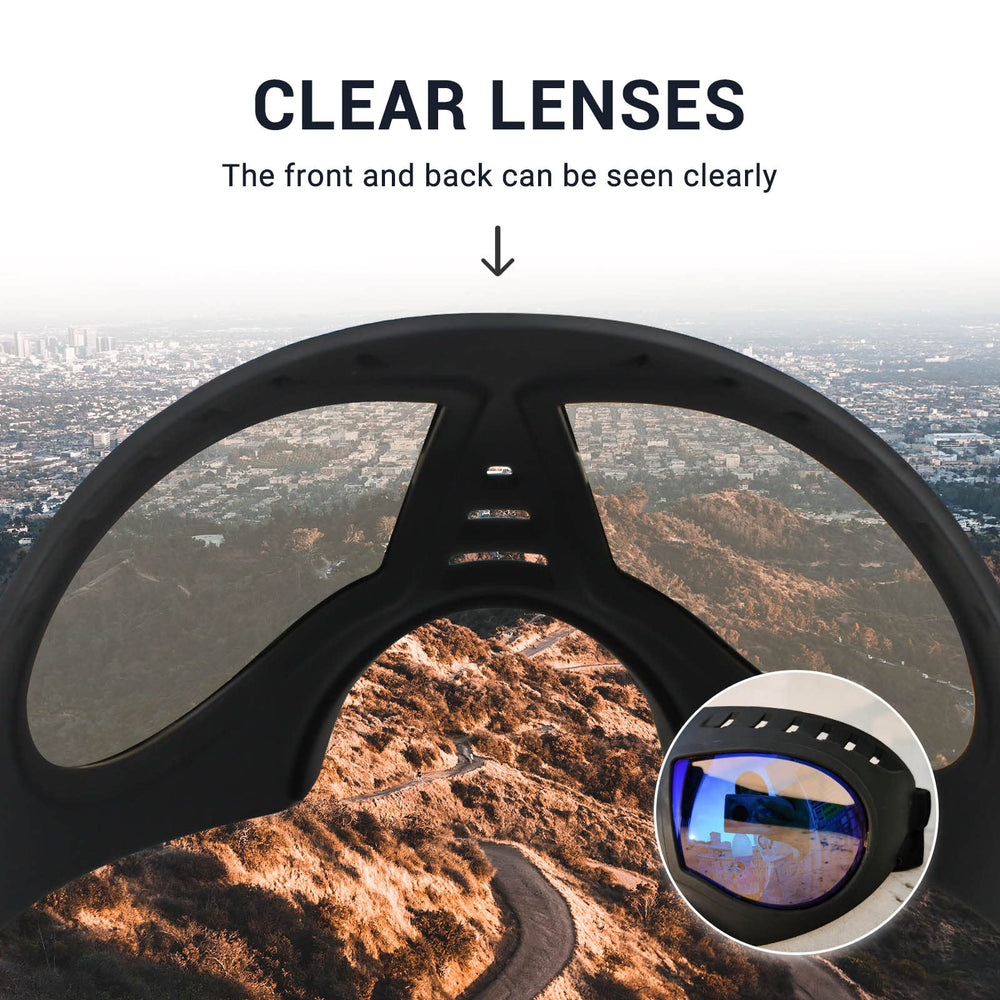Lunettes NAMSAN anti-brouillard avec ventilation évitent la buée.