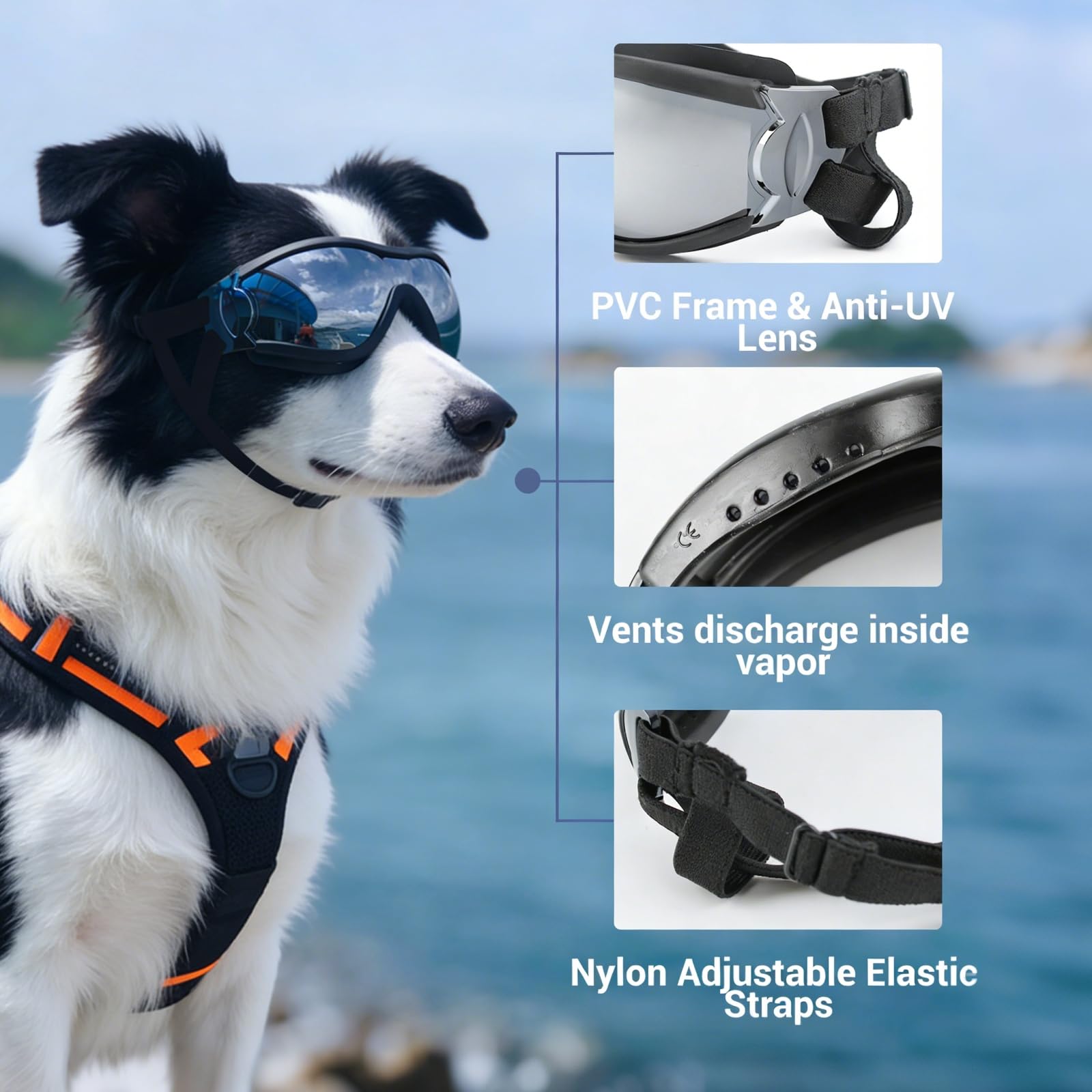 Cadre doux NAMSAN pour chien, confort sans irritation.