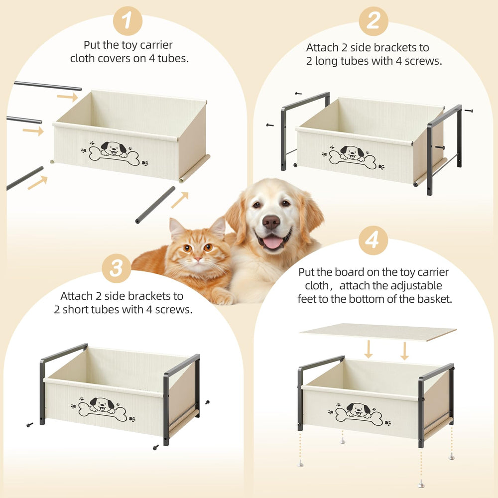 NANAGIFTREE, solution domestique pratique pour ranger les jouets du chien.