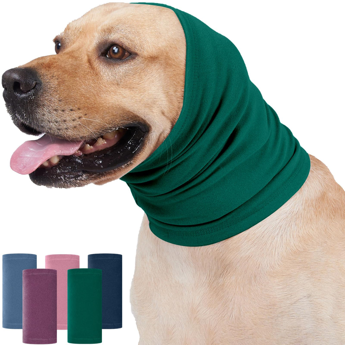 Nanaki capuche calme les oreilles du chien pour apaiser le bruit