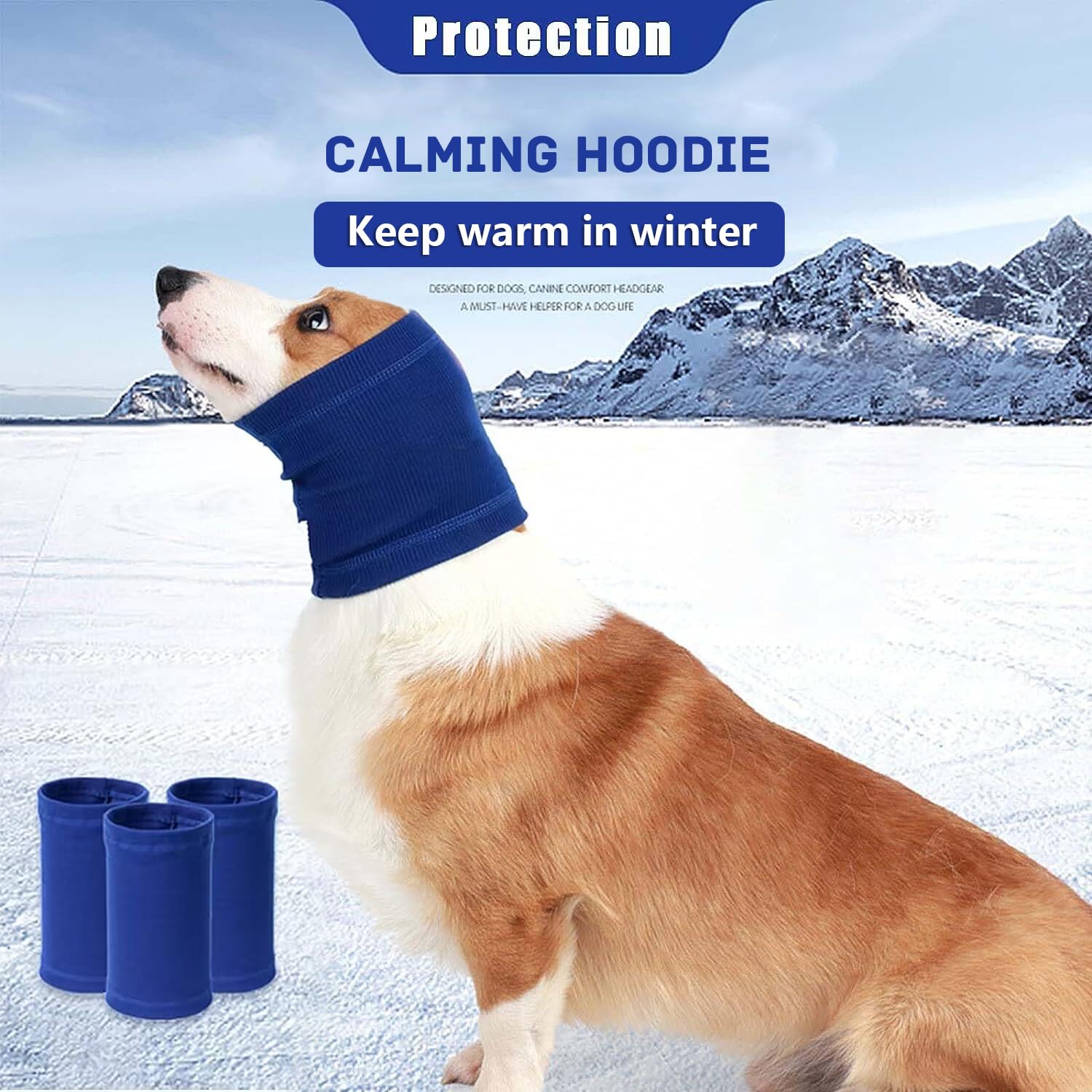Nanaki Hoodie calme chien, guide tailles pour choisir le bon ajustement.