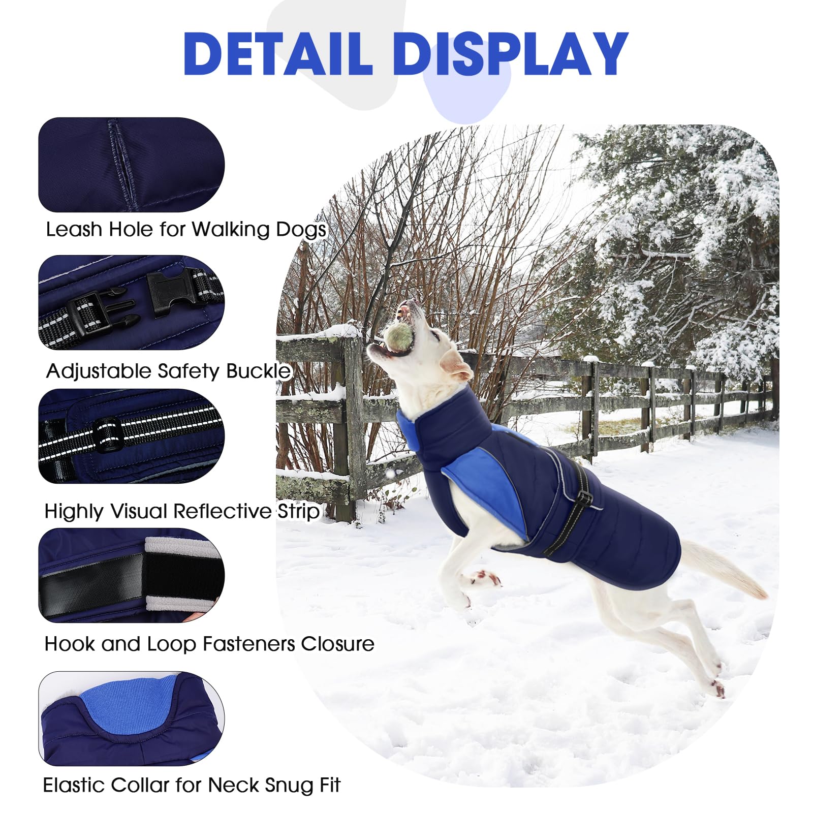 Tailles 2XL Nanaki, ajustement adapté pour grands chiens.