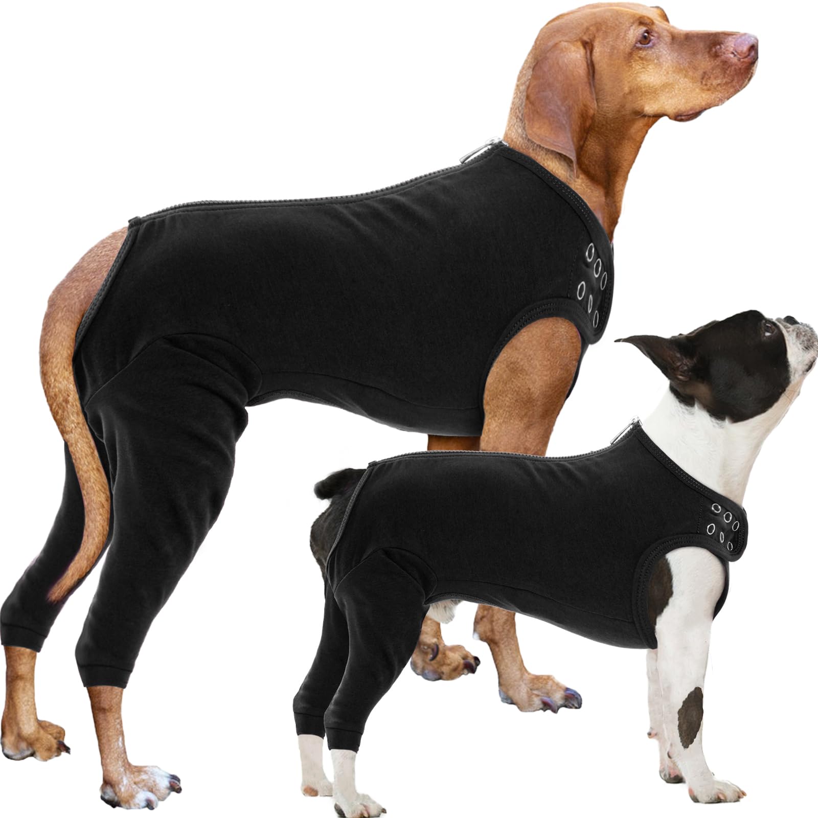 Nanaki veste soin chien fermeture dos pratique et protection des sutures
