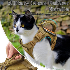 nanappice harnais-chat grande taille maille douce confort quotidien