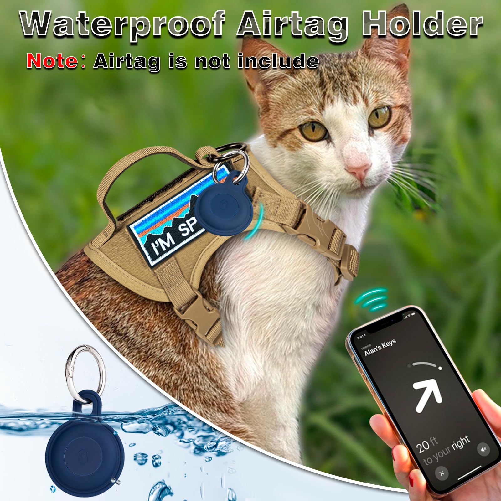 Nanappice materiau nylon 1050D et mesh respirant.