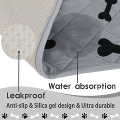 Nanbowang tapis reusable lave en machine, entretien facile et durable
