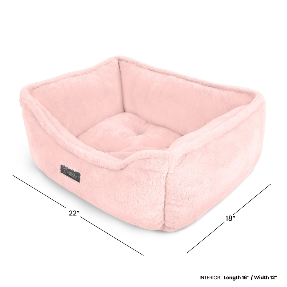 NANDOG lit rembourrage polyfibres naturelles, chaleur douce et soutien léger.