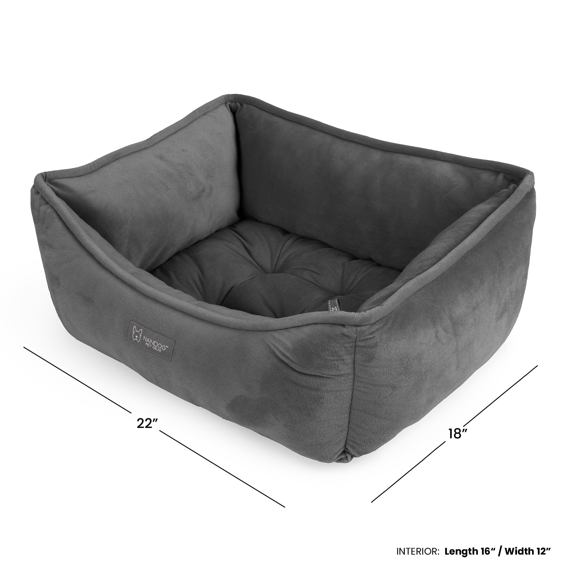 NANDOG option réversible offre deux looks et un soutien moelleux.