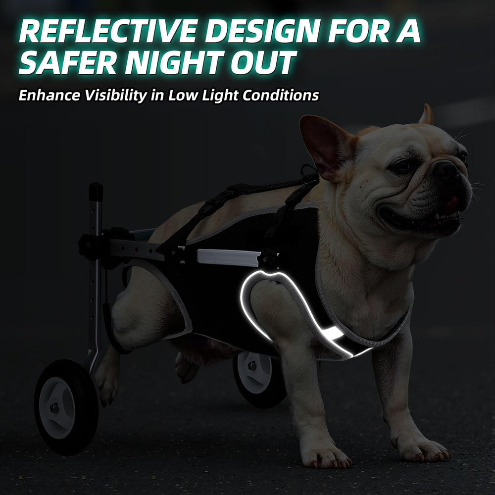 Nasjac fauteuil pour chien - anneau de laisse intégré pour le contrôle
