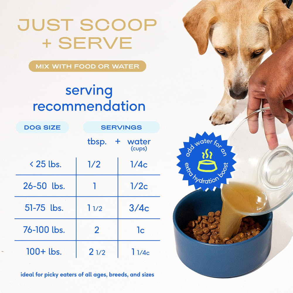 Native Pet bouillon poulet en poudre, produit fabriqué aux États‑Unis.