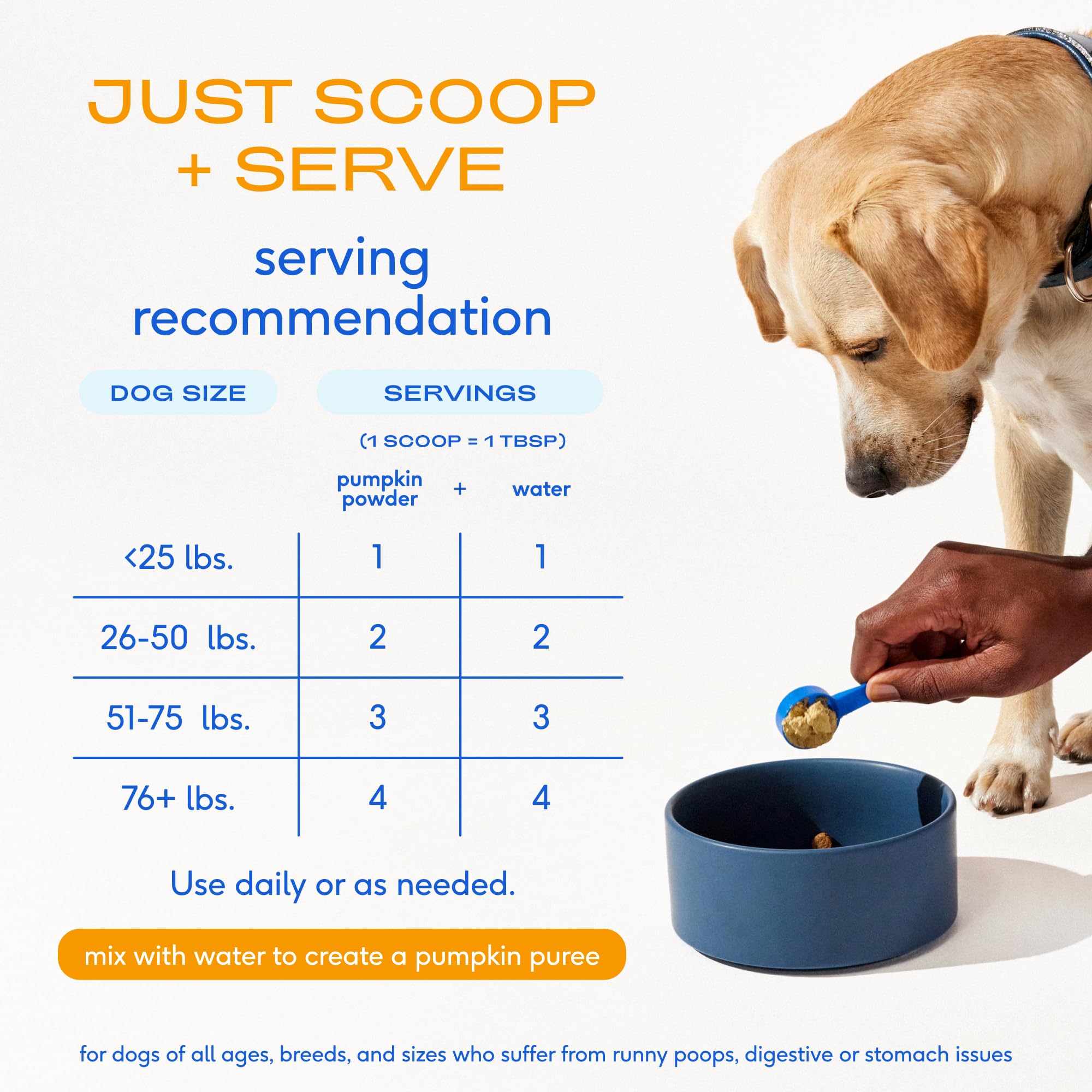 Native Pet Citrouille pour Chiens – emballage pratique, sans réfrigération nécessaire