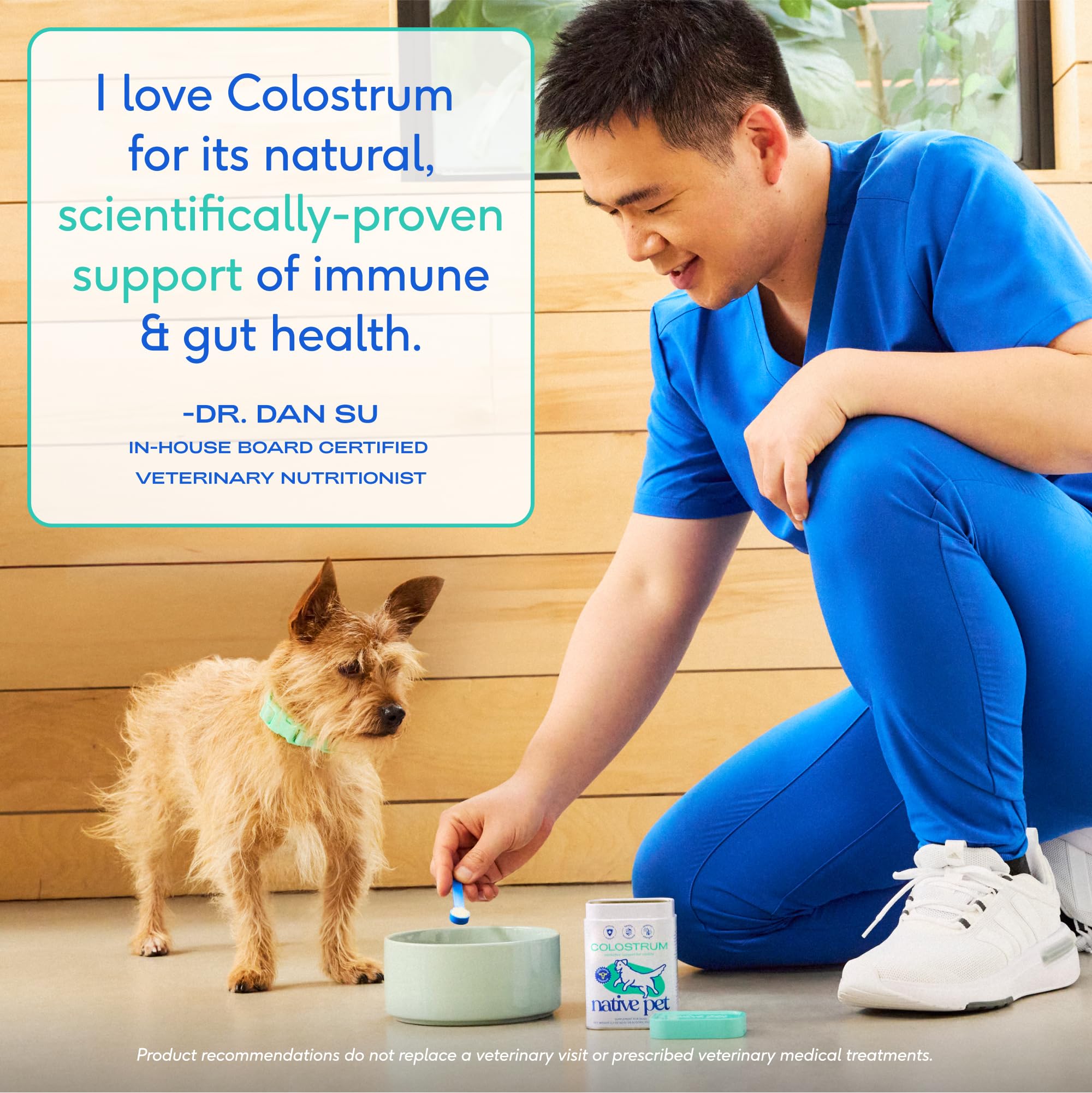 Native Pet Colostrum – développé par un vétérinaire nutritionniste.