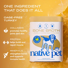Cuillère doseuse Native Pet pour le bouillon dinde