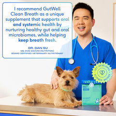 Native Pet GutWell - Dents brillantes: soin dentaire régulier pour chiens.