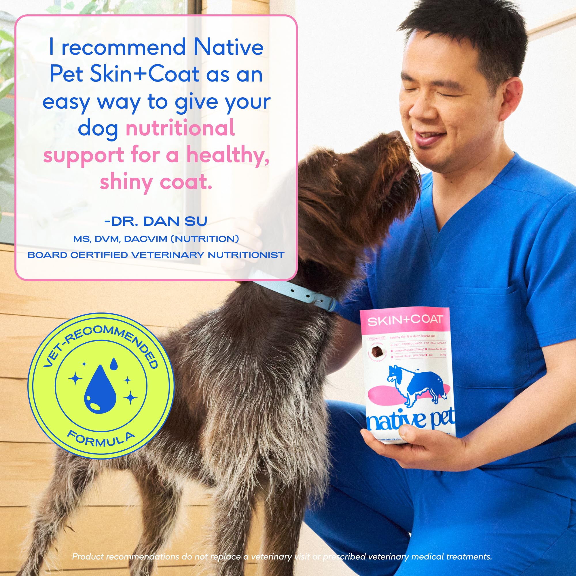 Native Pet Skin & Coat Chews, barrière cutanée renforcée pour une peau saine