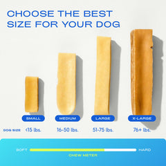 Native Pet Yak Cheese Himalayen XL sans odeur – option propre pour la maison.