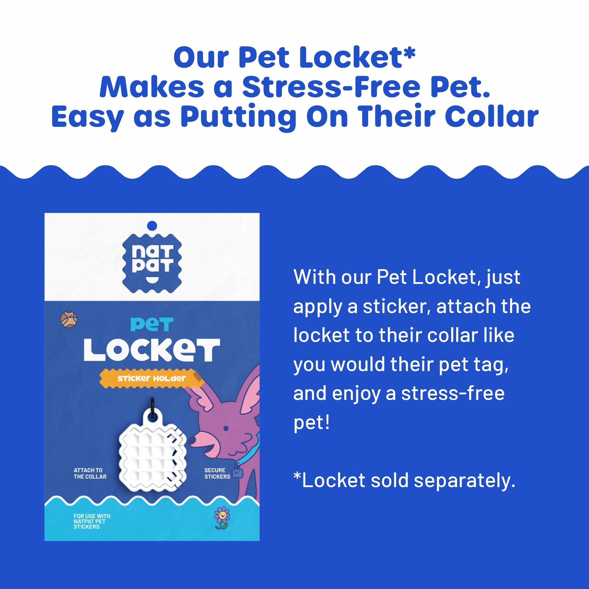 Patch NATPAT Pet Zen pendant des feux d’artifice pour réduire le stress
