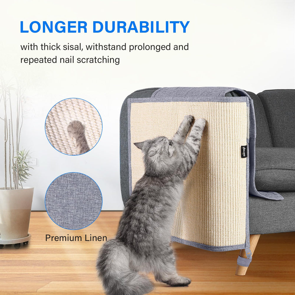 Installation rapide avec velcro NATUYA, sans colle et sans dommage.