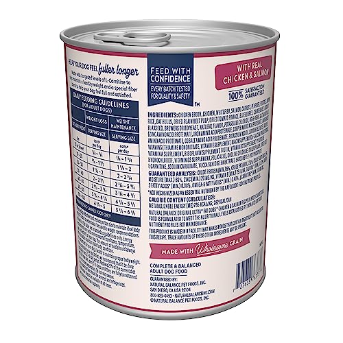 Natural Balance Original Ultra Fat: douze boîtes visibles, repas pratique pour chiens.