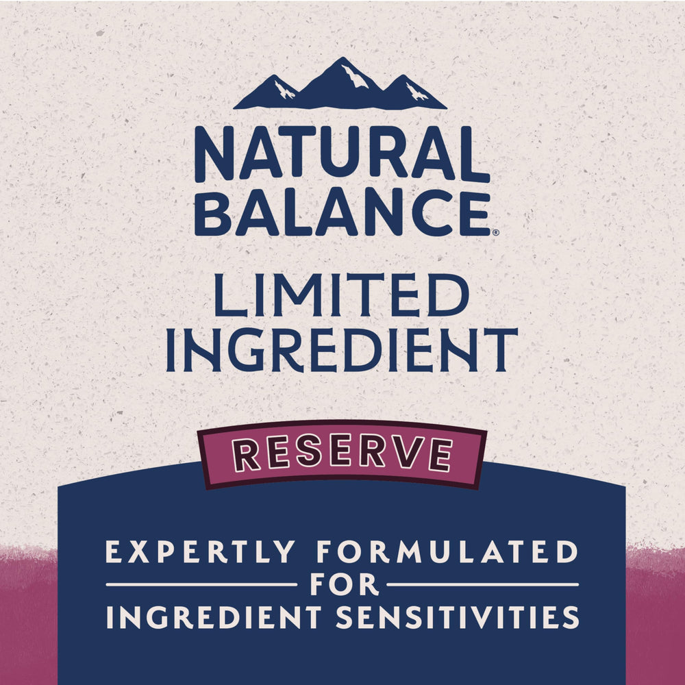 Natural Balance apports nutritionnels avec venaison et patates.