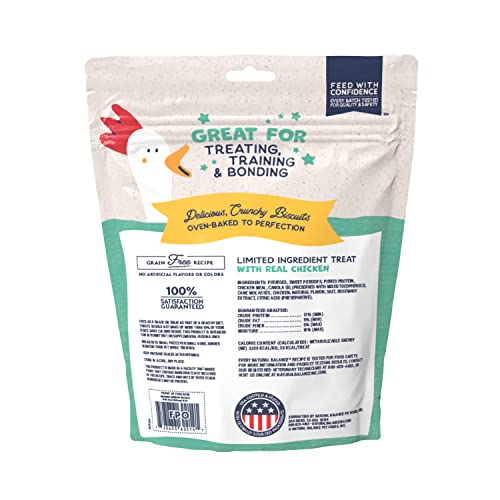 Natural Balance – patates douces, fibres dans la recette.