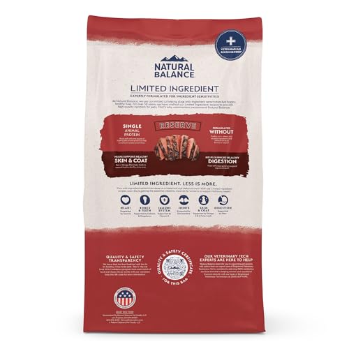 Natural Balance bol-alimentation-chien-croquettes-bison, repas équilibré et satisfaisant.