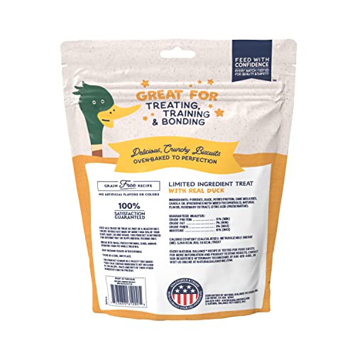 Natural Balance Canard — ingrédients limités pour un régime clair.