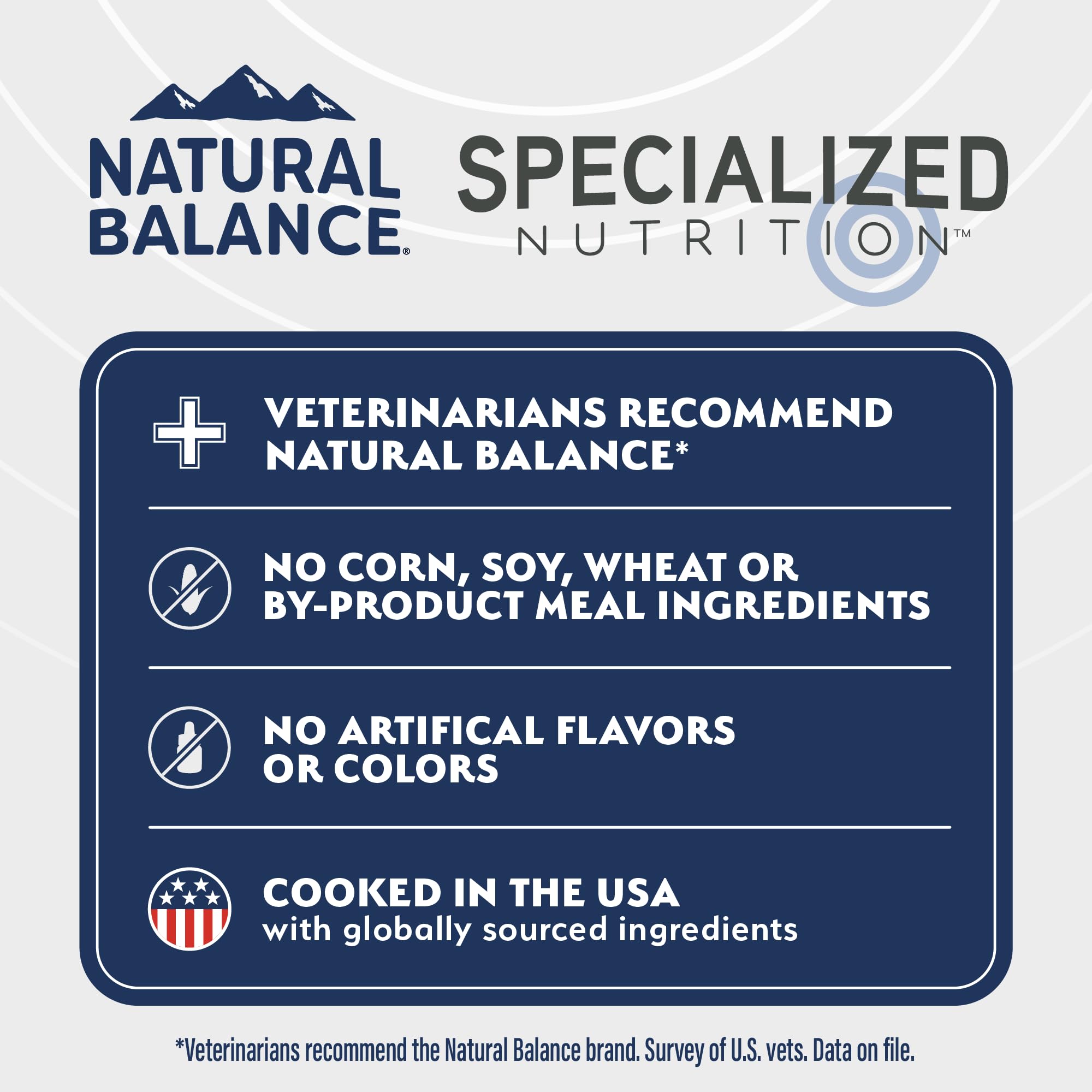 Natural Balance formule pour digestion sensible, avoine et fibres pour petit chien.