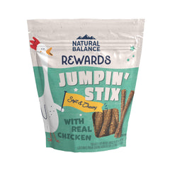 Natural Balance Jumpin' Stix paquet 10 onces, friandises appétissantes pour chiens actifs.