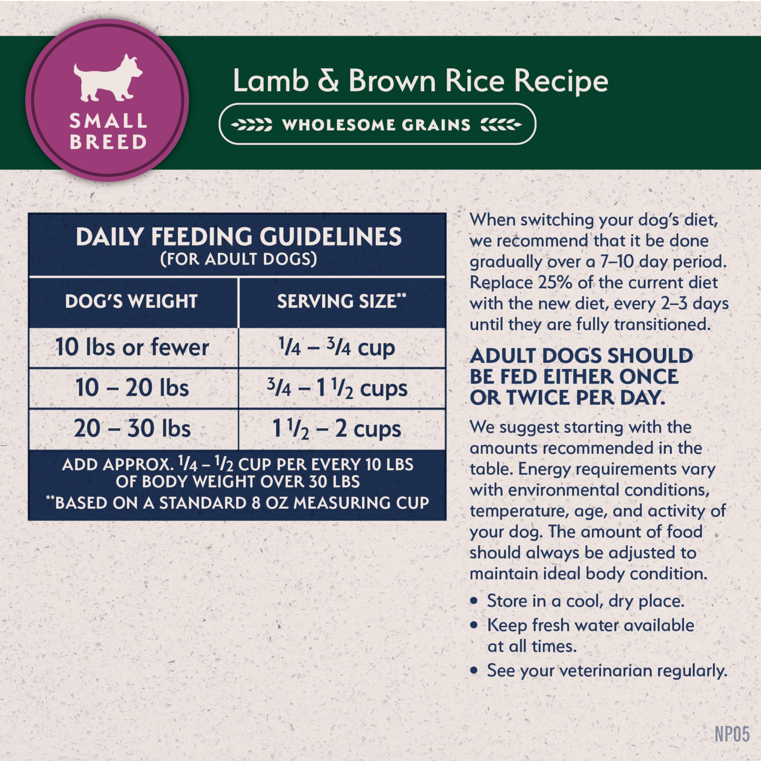 Natural Balance L.I.D. croquettes savoureuses pour chiens sensibles