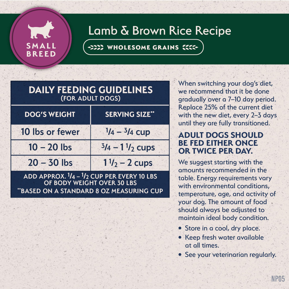 Natural Balance L.I.D. croquettes savoureuses pour chiens sensibles