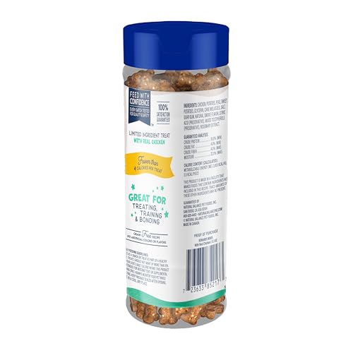 Natural Balance Mini Rewards poulet et pois sans céréales, soutien digestif
