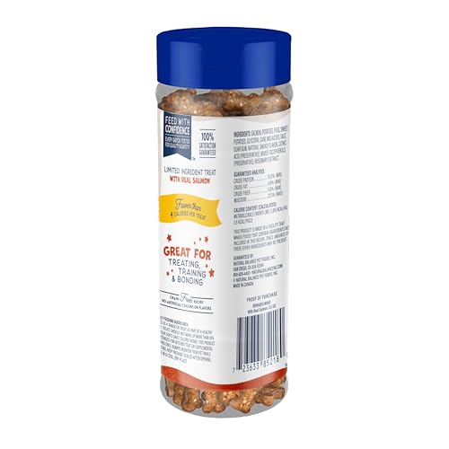 Liste d’ingrédients simplifiée des friandises saumon Natural Balance Mini Rewards