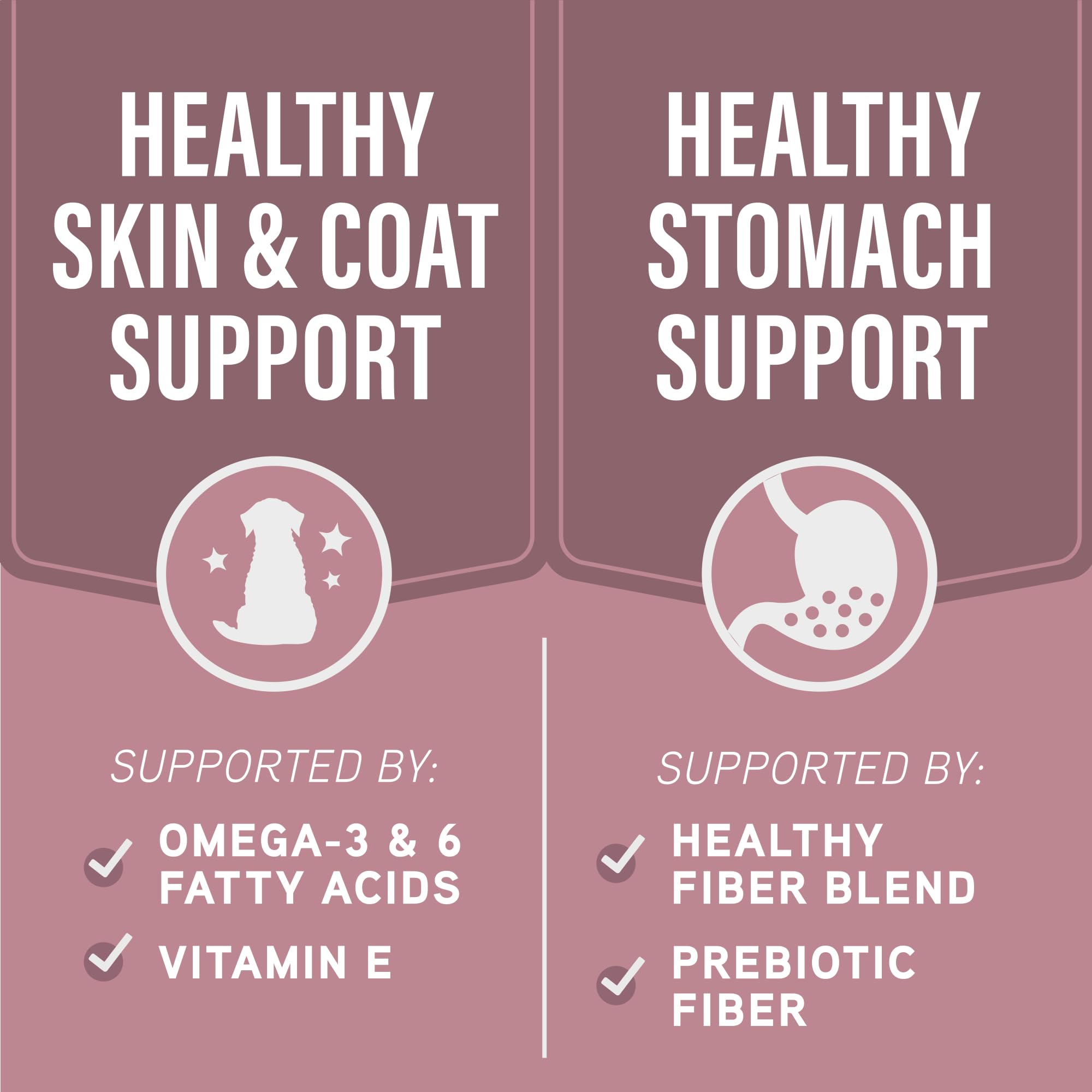 Natural Balance, vitamines et minéraux ajoutés pour le profil nutritionnel