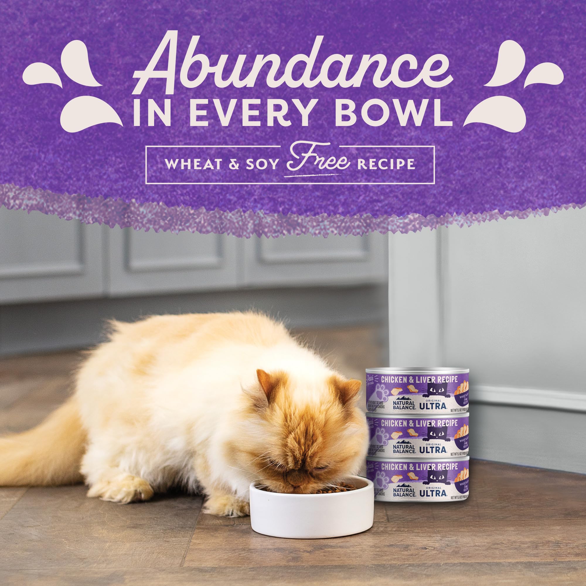 Natural Balance Original Ultra dégustation satisfaisante poulet et foie pour chats.