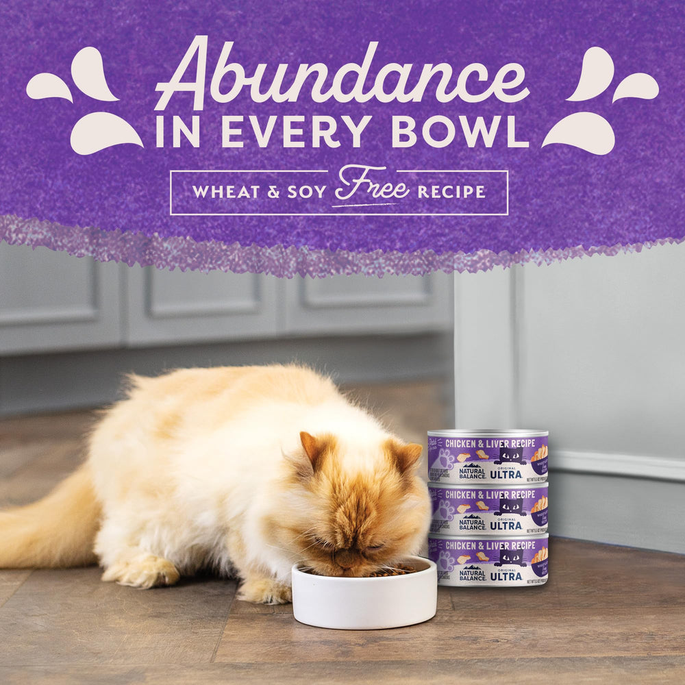 Natural Balance Original Ultra dégustation satisfaisante poulet et foie pour chats.