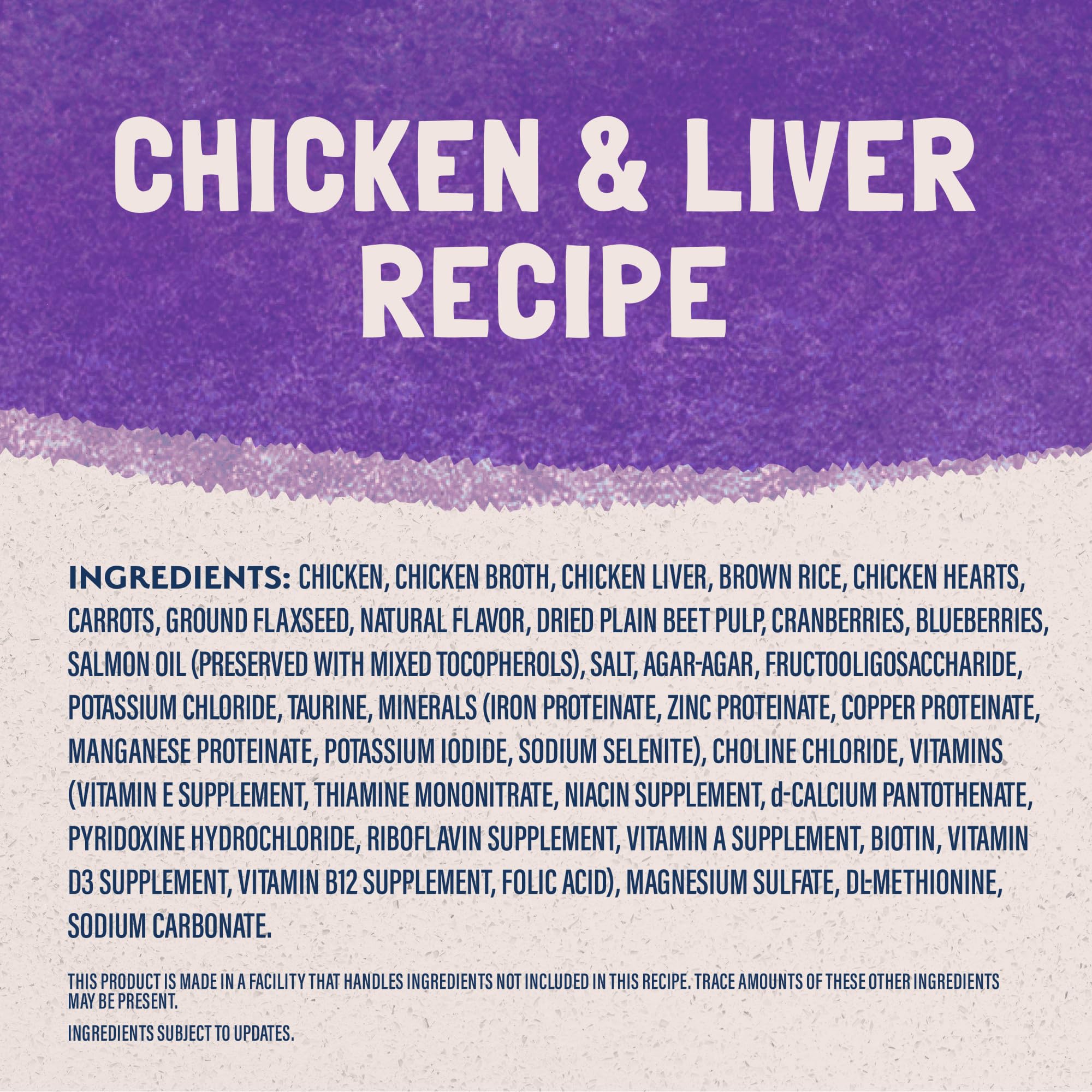 Natural Balance Original Ultra image montrant le topping possible sur croquettes.