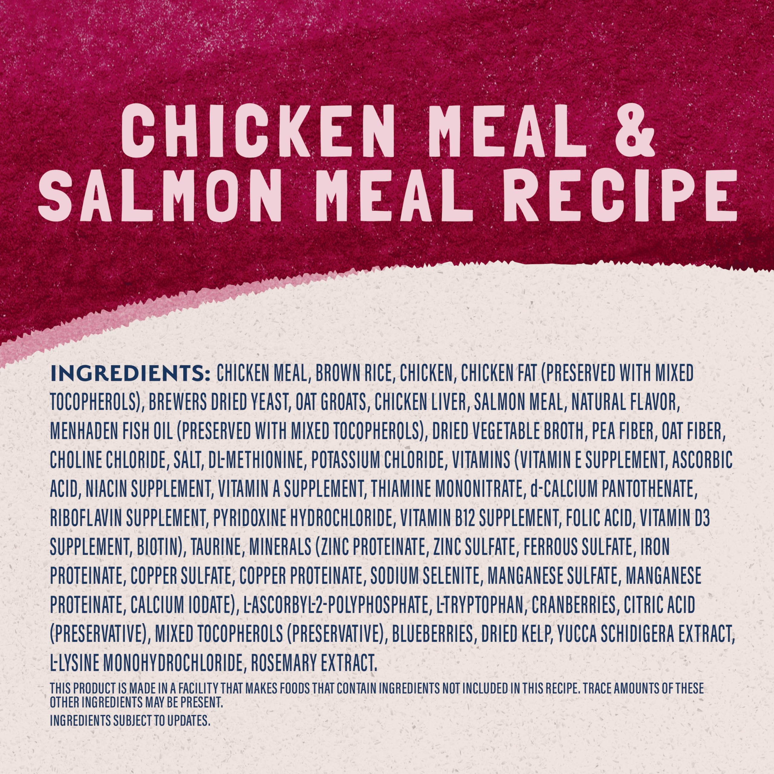 Natural Balance Original Ultra Sec chat croquettes enrobage bouillon, goût riche et irrésistible.
