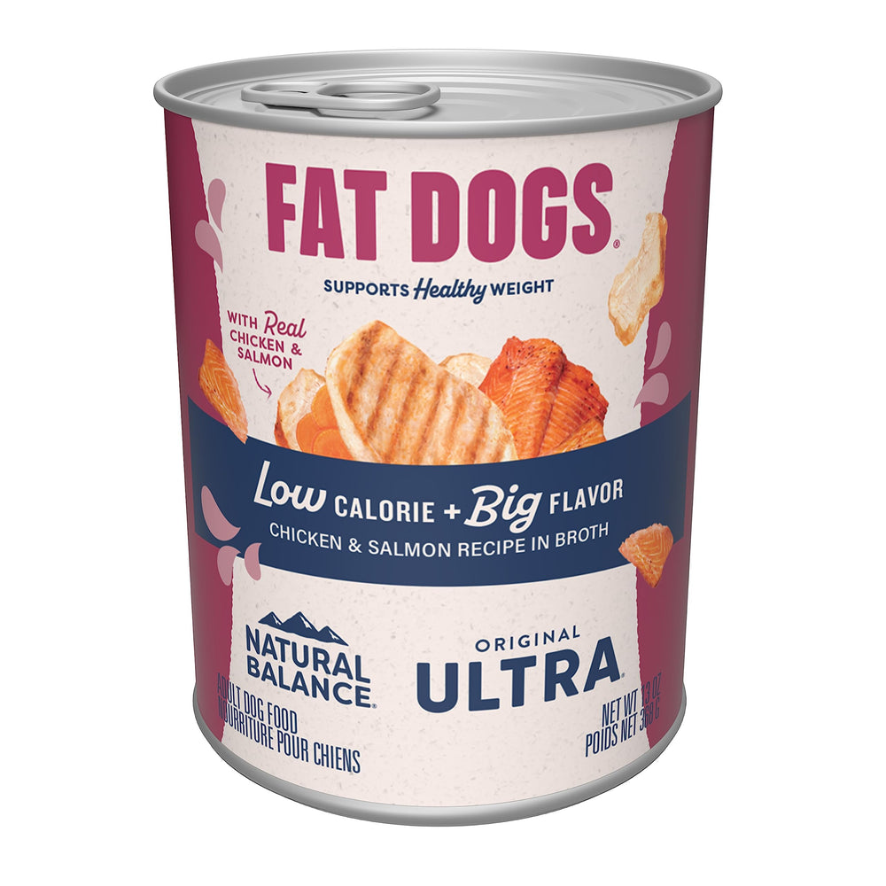 Natural Balance Original Ultra Fat: poulet et saumon en bouillon, appétit soutenu.
