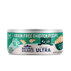 Natural Balance Original Ultra Grain Free chat pate – boîte de 5,5 onces, format pratique