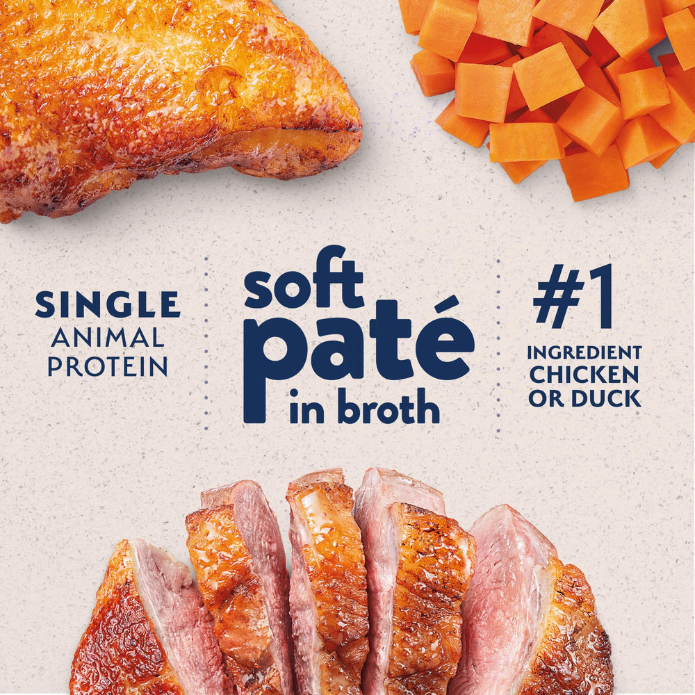 Formule sans céréales du pâté Natural Balance pour chats sensibles.