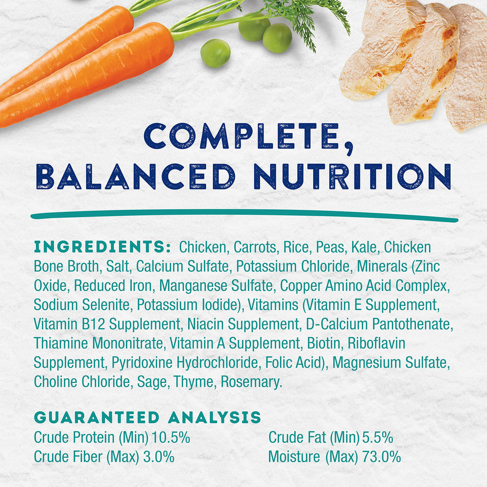 Natural Balance Platefulls Homestyle assiette poulet riz appétissante pour chien
