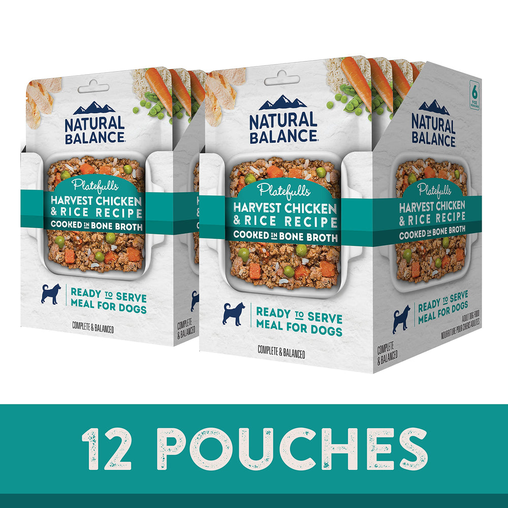 Natural Balance Platefulls Homestyle bouillon d’os en gros plan