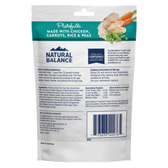 Natural Balance Platefulls Homestyle ingrédients poulet carottes riz petits pois