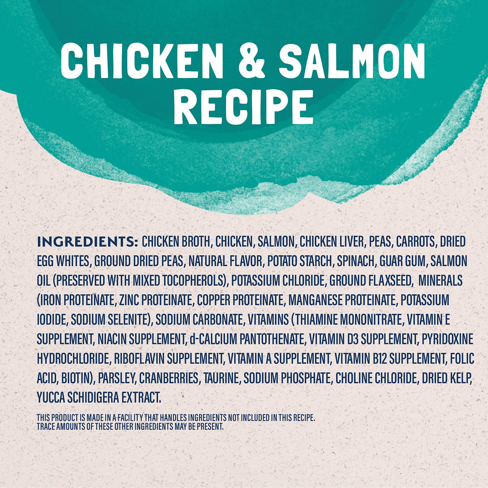 Natural Balance Platefulls cranberries-carottes poulet-saumon, ingredient naturel 85 g