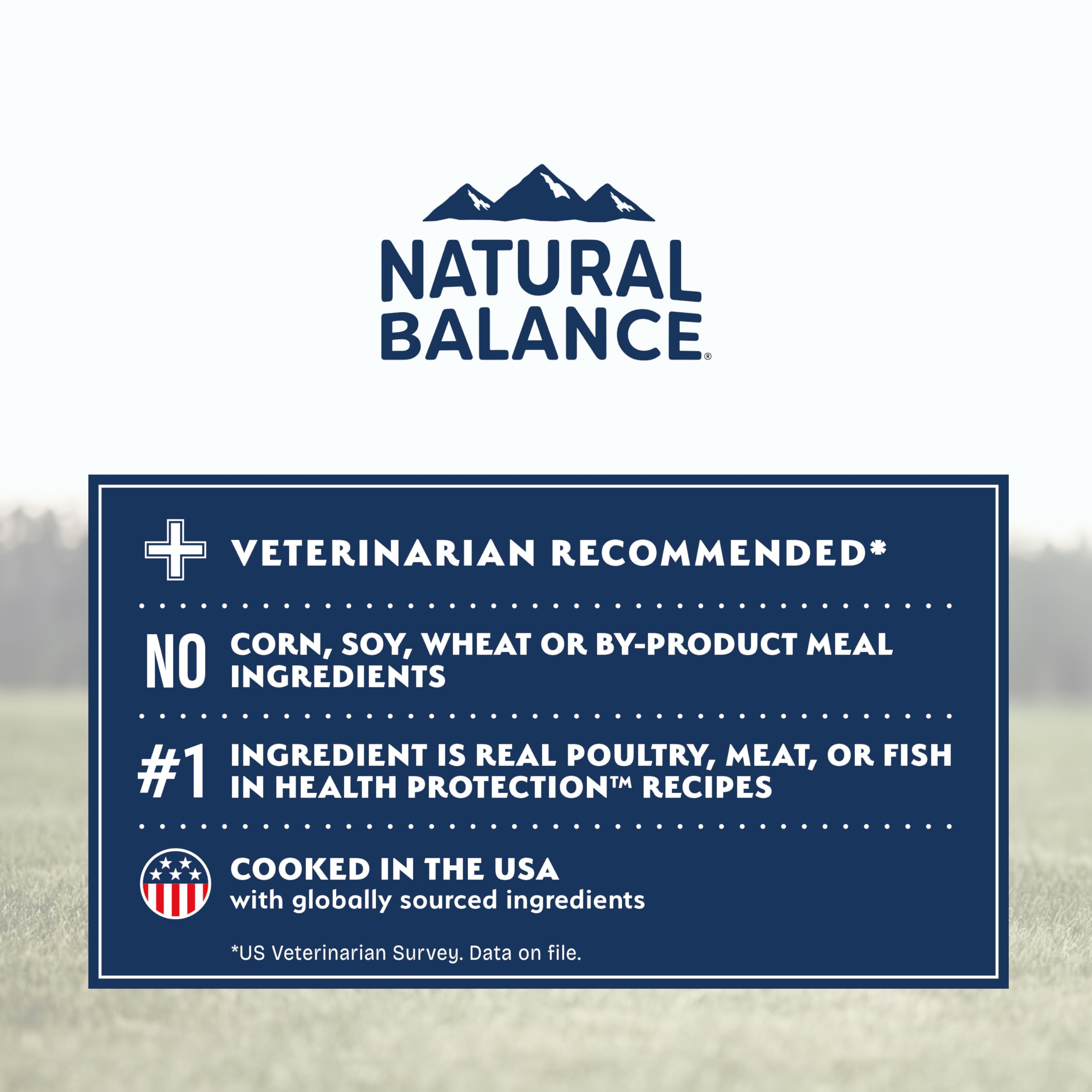 Natural Balance Health Protection : digestions apaisées grâce aux prébiotiques et probiotiques.