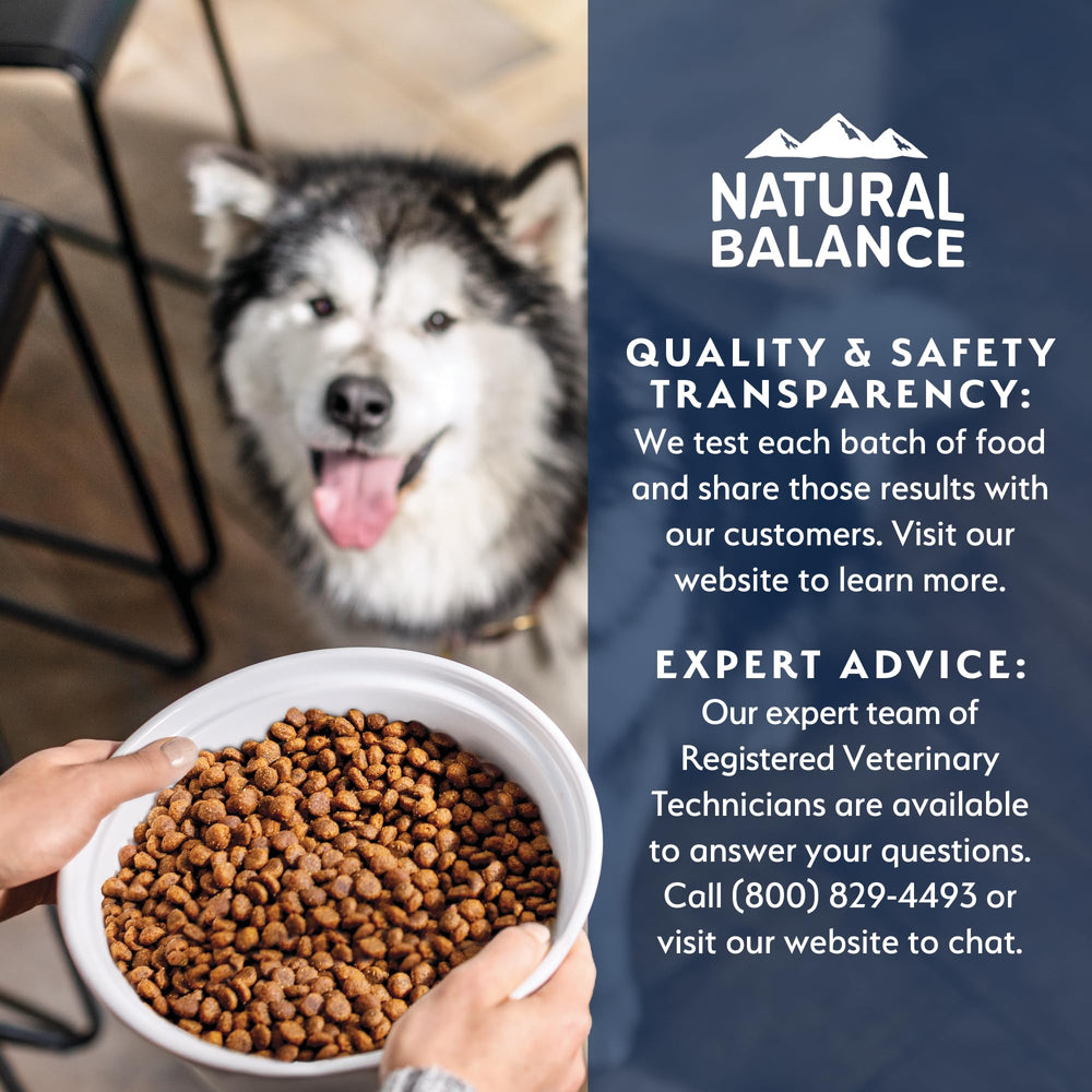 Natural Balance Health Protection Puppy oméga et acides gras pour le pelage brillant.