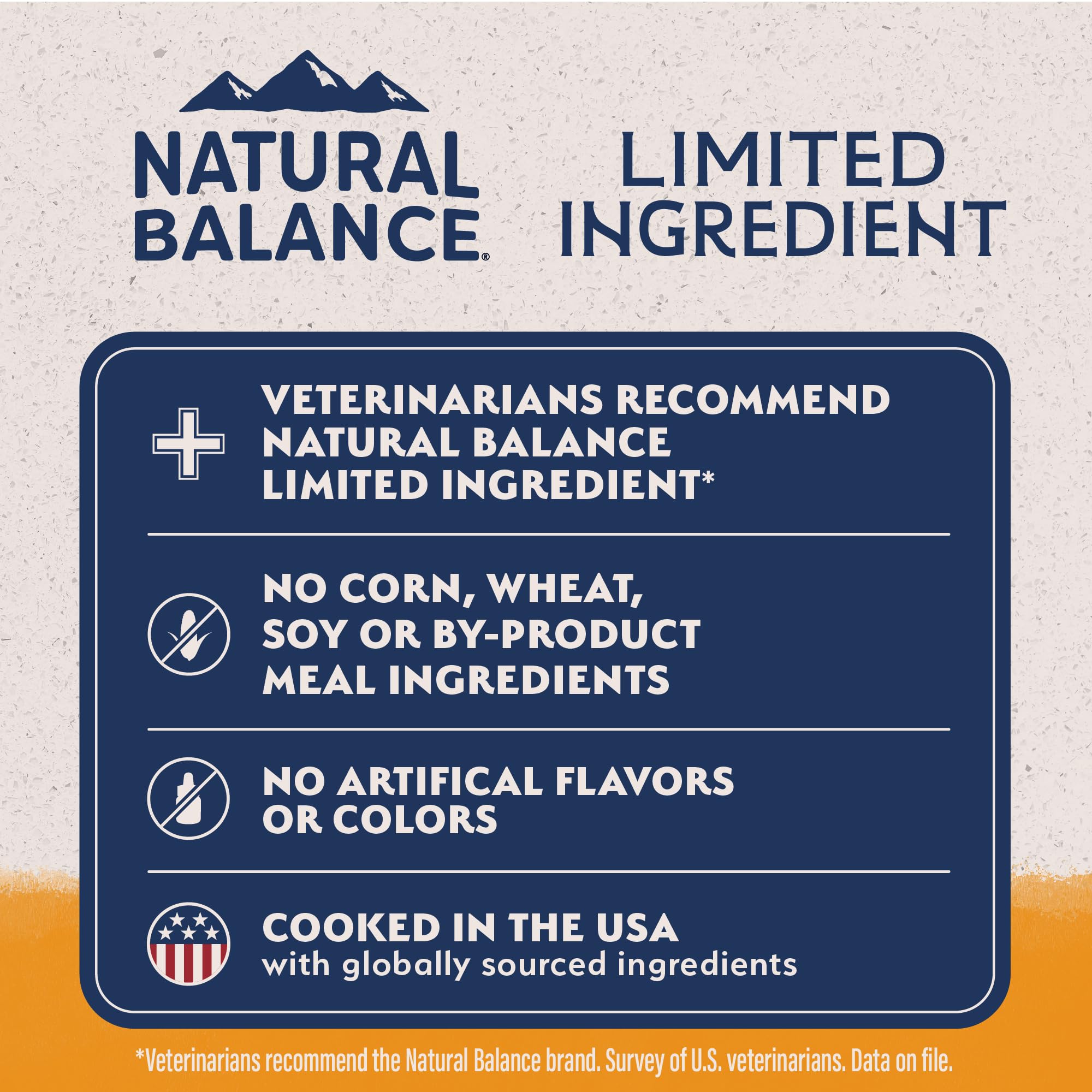 Natural Balance Fibres et Digestion: pomme de terre comme source de fibres