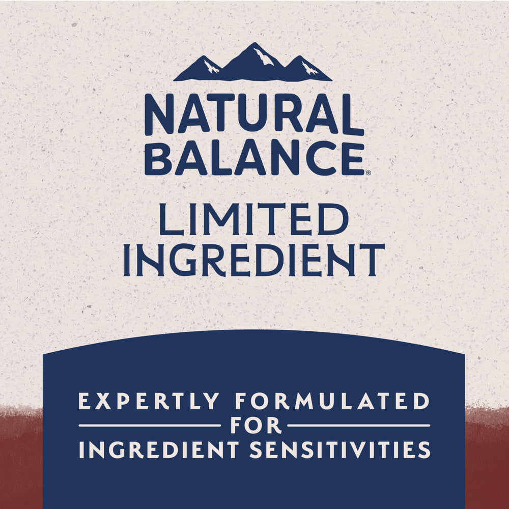 Natural Balance protéine-unique-boeuf, ingrédient principal pour la croissance musculaire.