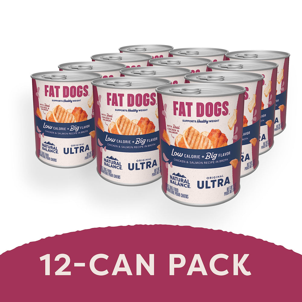 Natural Balance Original Ultra Fat: protéines poulet et saumon pour muscles et satiété.